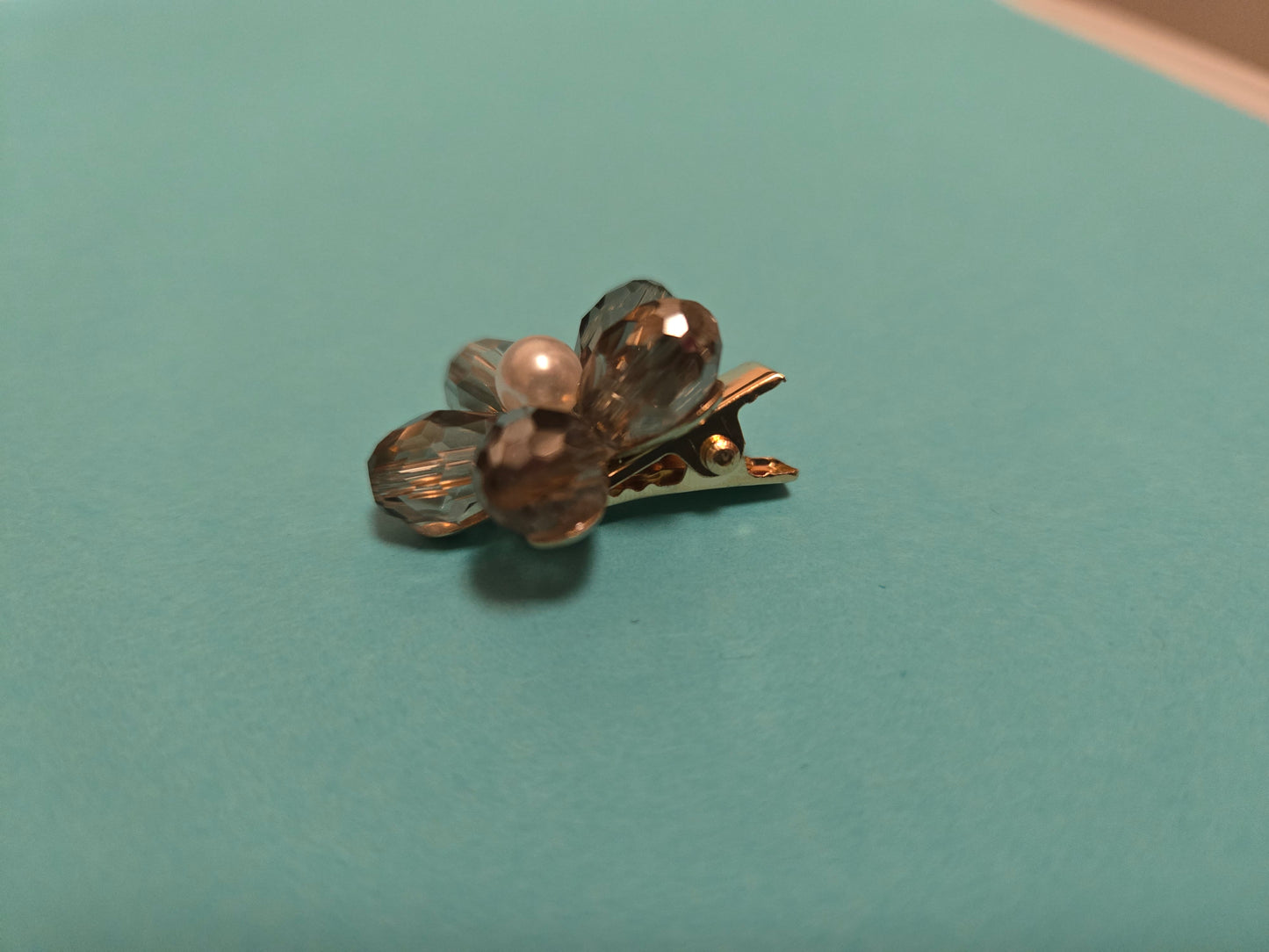 Hairclips with decoration