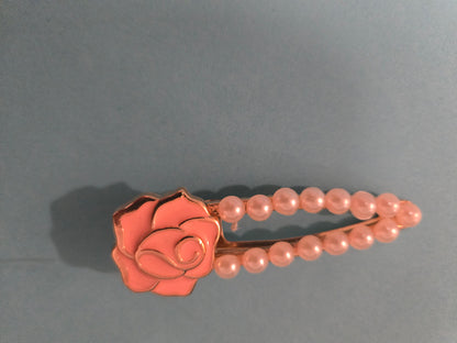 Hairclips with decoration