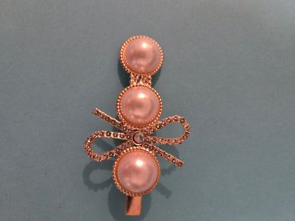 Hairclips with decoration