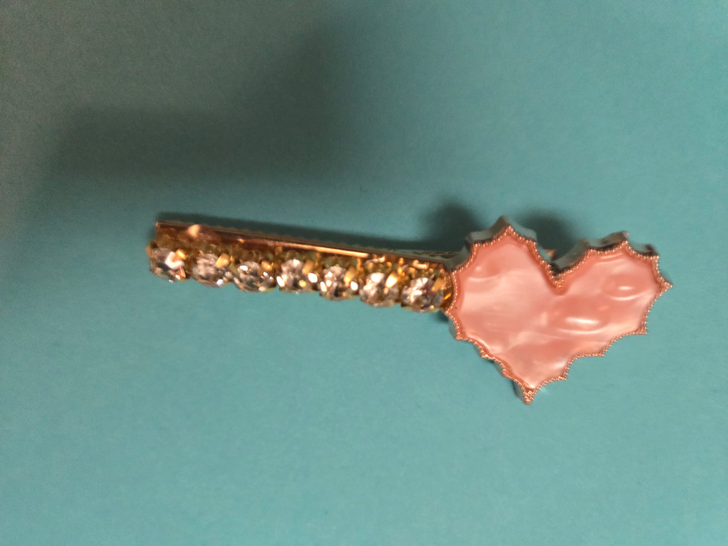 Hairclips with decoration