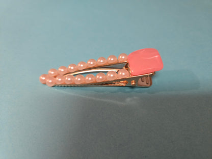 Hairclips with decoration