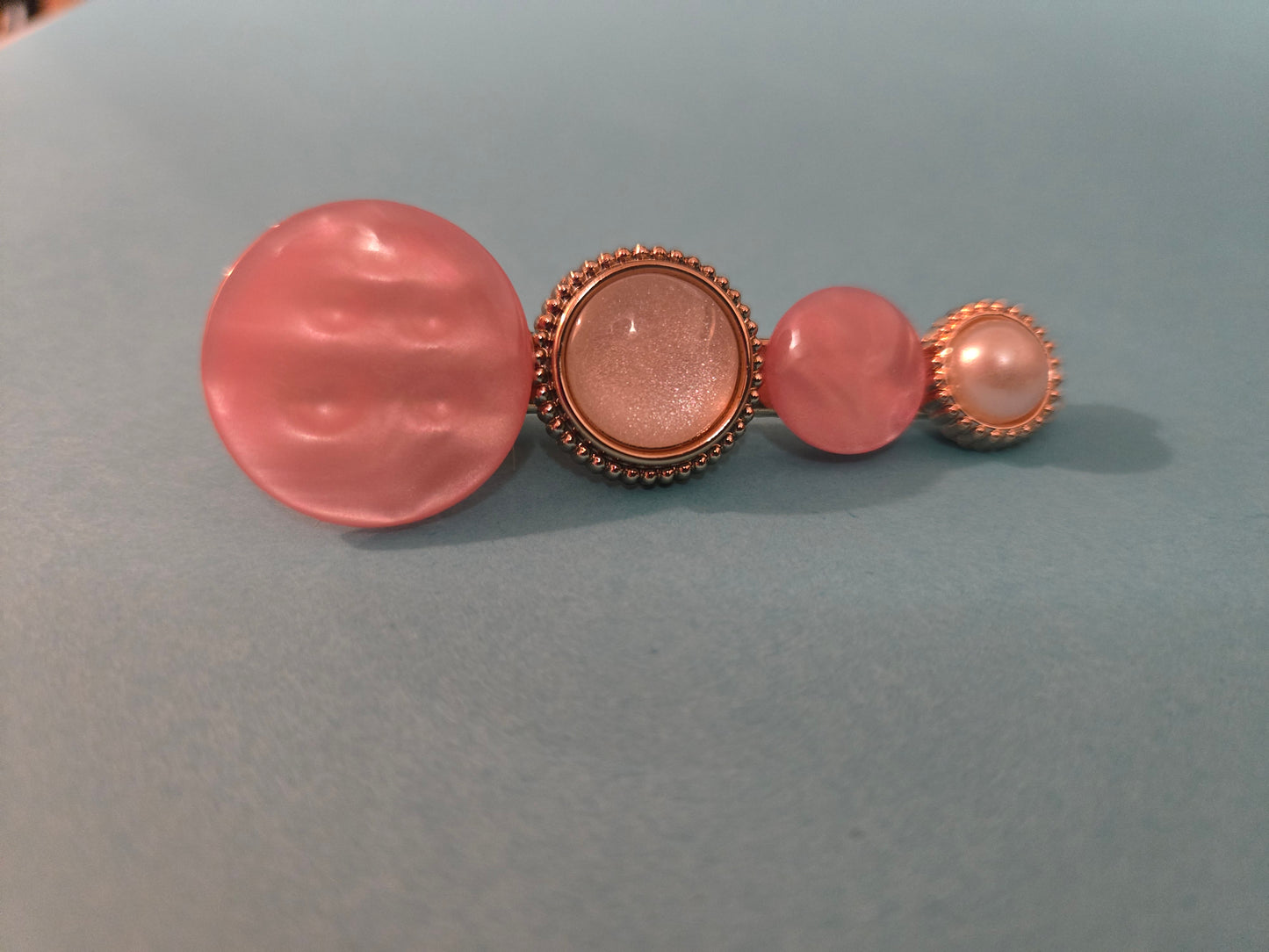 Hairclips with decoration