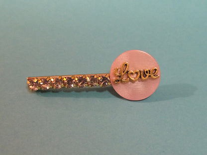 Hairclips with decoration
