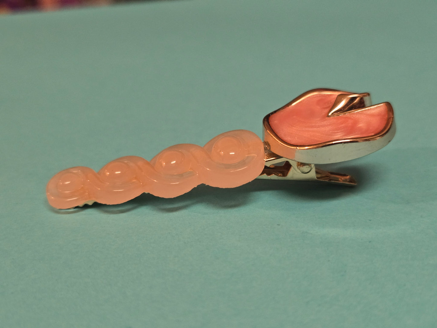 Hairclips with decoration