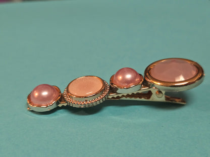 Hairclips with decoration