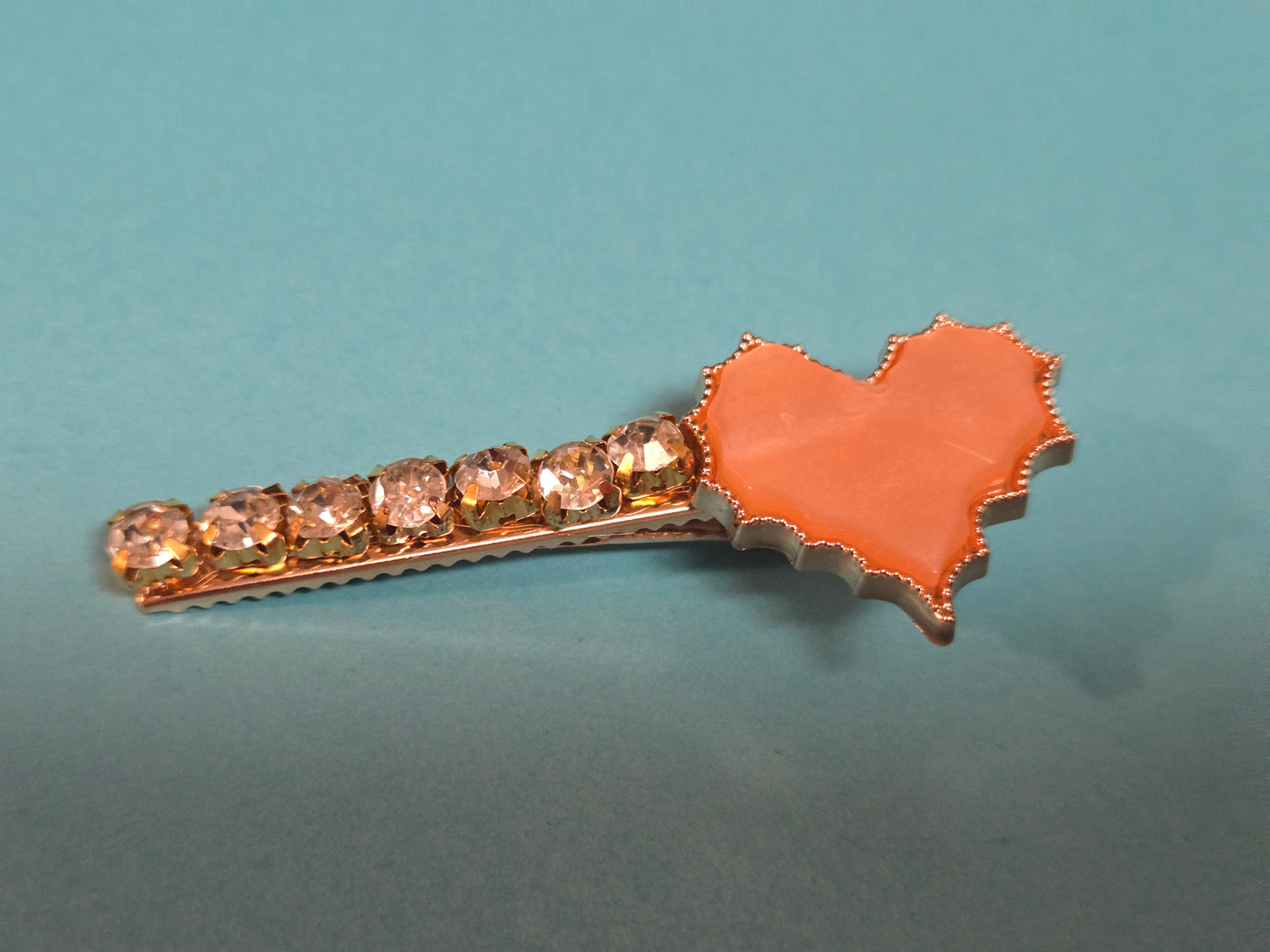 Hairclips with decoration