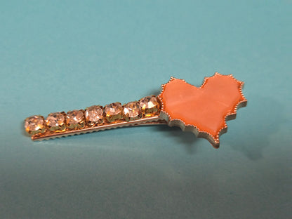 Hairclips with decoration