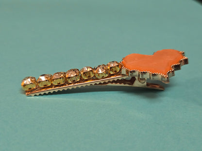 Hairclips with decoration