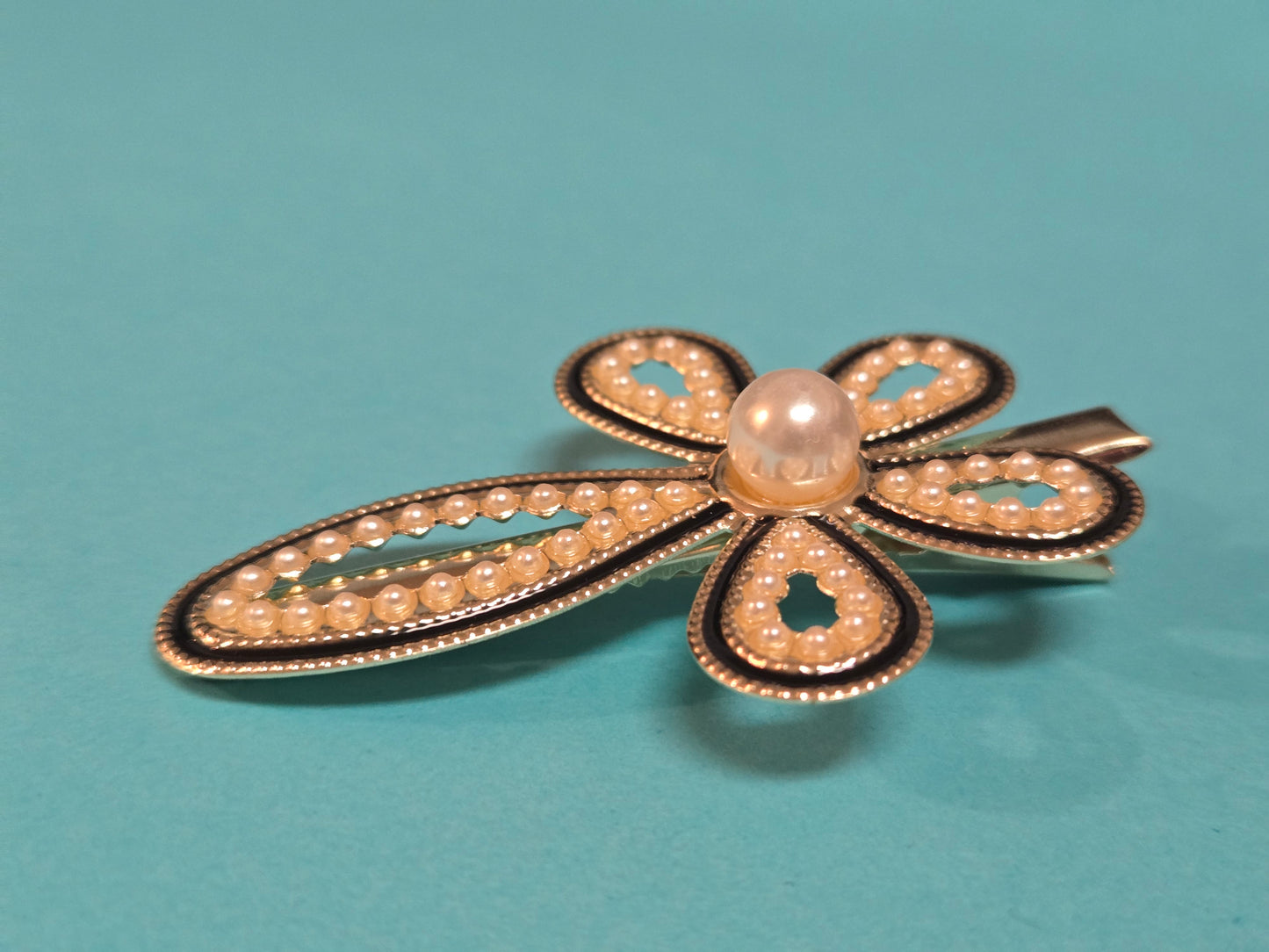 Hairclips with decoration