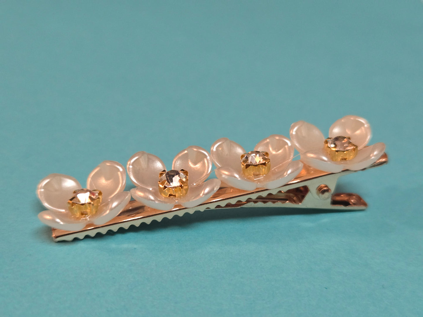 Hairclips with decoration