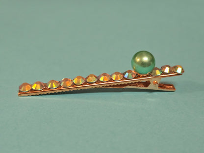 Hairclips with decoration