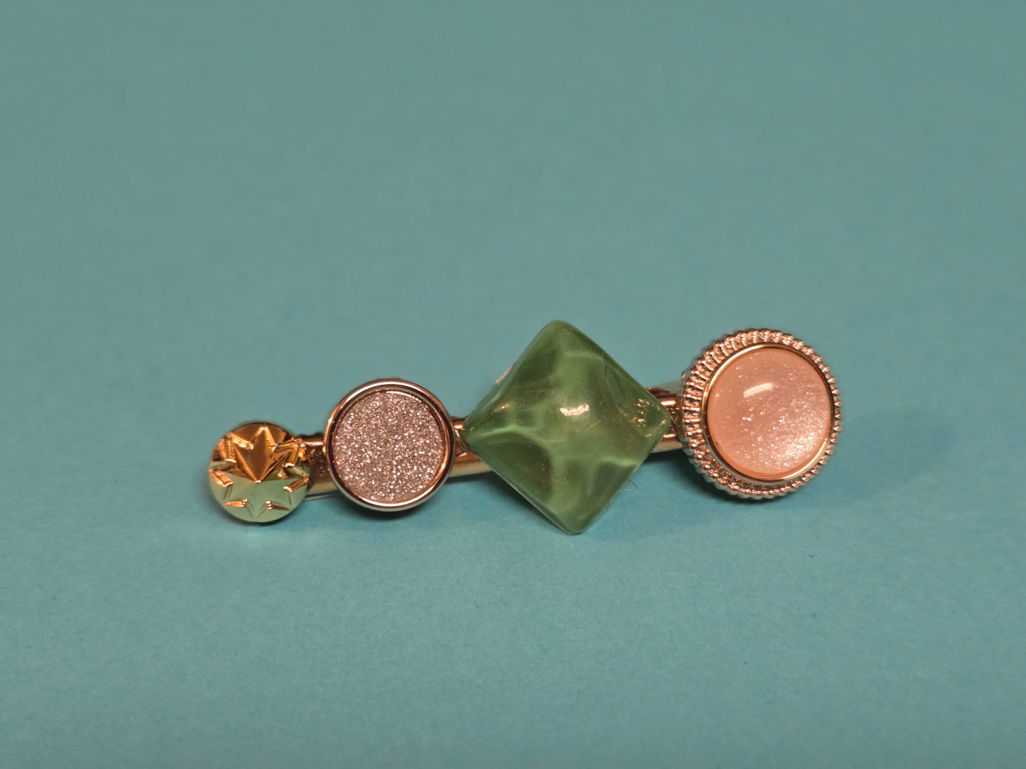 Hairclips with decoration